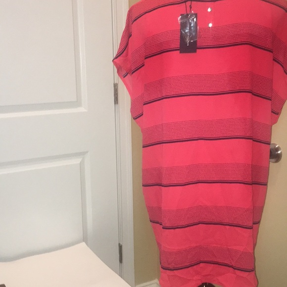 Tommy Hilfiger Peach Blue - XXL Blouse/Top - Picture 6 of 12